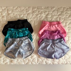 All in Motion Girls Run Shorts - Bundle